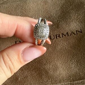 David Yurman Petite Albion Halo Ring